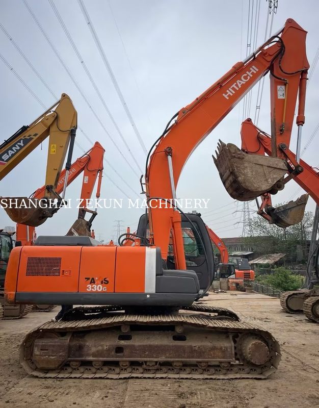 Hitachi ZX200-3G Graafmachine 10658 uur Armlengte 2,94 m Maximaal graafhoogte 620 mm