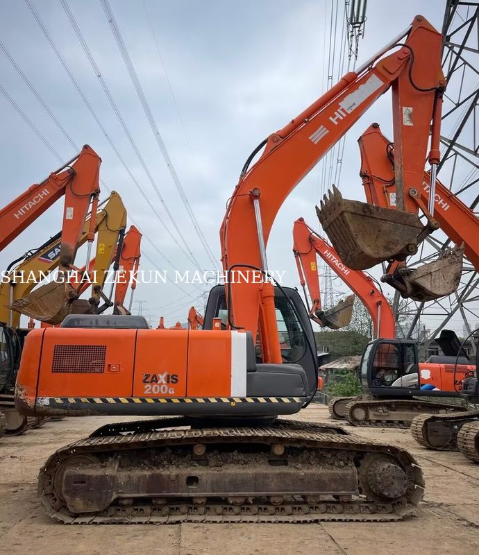 11051 uur Hitachi ZX200-3G graafmachine met emmercapaciteit 0.8    1.0 M3